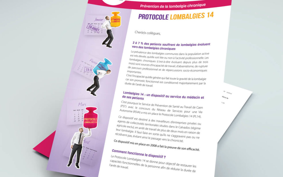 Prévention de la lombalgies chronique PST