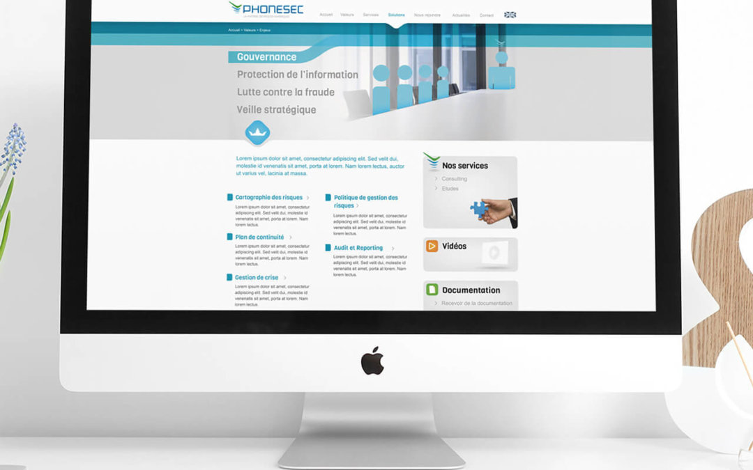 Site internet Phonesec