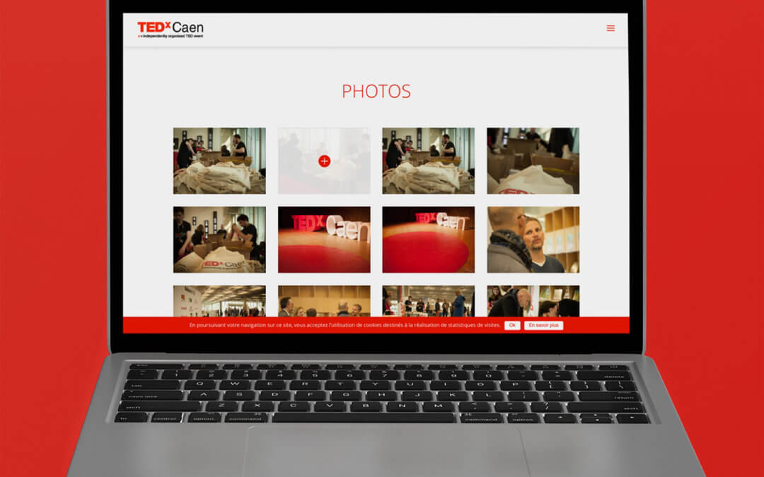 Site internet TedxCaen